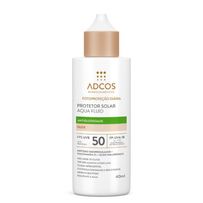 Protetor Solar Adcos Aqua Fluid FPS50 Nude Antioleosidade 40ml