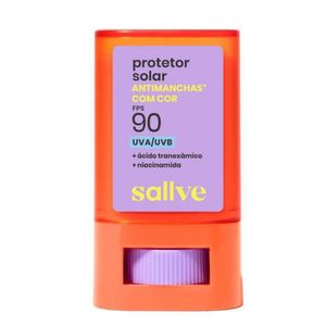 Protetor Solar Bastão Sallve Antimanchas FPS90 COR 8 - 15g