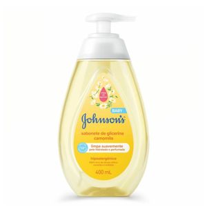 Sabonete Líquido Johnsons Baby Glicerina Camomila 400ml