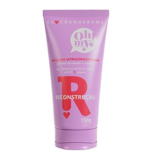 Máscara Ultraconcentrada Oh My Eu Amo Cronograma Reconstrução 150g