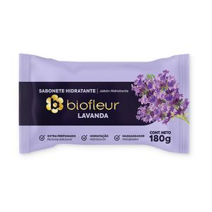 Sabonete Hidratante Biofleur Lavanda 180g