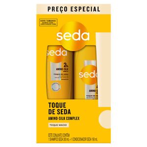 Kit Seda Toque de Seda Shampoo 300ml + Condicionador 190ml