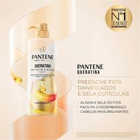 Condicionador Pantene Queratina Preenche e Blinda Pump 510ml
