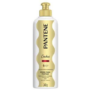 Creme De Pentear Pantene Cachos Hidra Vitaminados Cacheados 240g