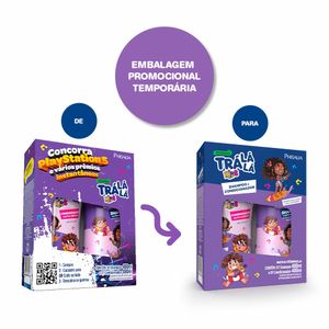 Kit Trá Lá Lá Kids Cachos Shampoo + Condicionador 480ml