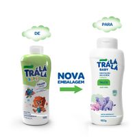 Talco Trá Lá Lá Baby Vegano Hidrata 160g