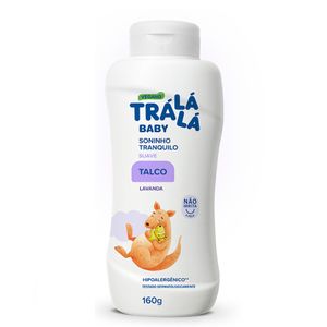 Talco Trá Lá Lá Baby Vegano Suave 160g