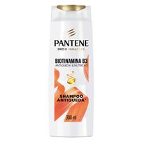 Shampoo Pantene Antiqueda e Nutrição Biotinamina B3 300ml