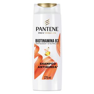 Shampoo Pantene Antiqueda e Nutrição Biotinamina B3 175ml