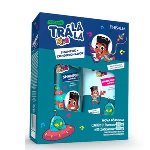 Kit Trá Lá Lá Kids Shampoo Nutrikids 480ml + Condicionador Nutrikids 480ml