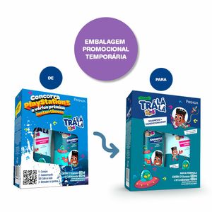 Kit Trá Lá Lá Kids Shampoo Nutrikids 480ml + Condicionador Nutrikids 480ml