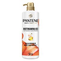 Shampoo Pantene Antiqueda e Nutrição Biotinamina B3 510ml