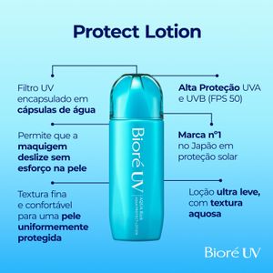 Protetor Solar Bioré UV Aqua Rich Aqua Protect Lotion SPF50 70g