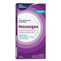 Hiscongex 12mg + 15mg Neo Química 12 Comprimidos