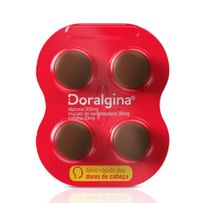 Analgésico Doralgina 4 Comprimidos