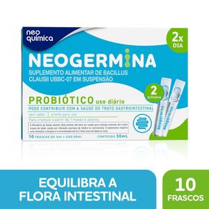 Probiótico Neogermina 2BI 10 Frascos de 5ml