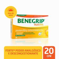 Antigripal Benegrip Multi Dia 20 Comprimidos