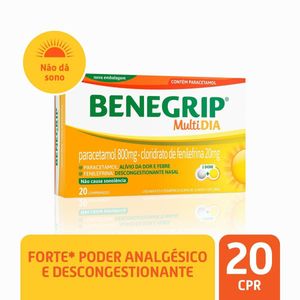 Antigripal Benegrip Multi Dia 20 Comprimidos