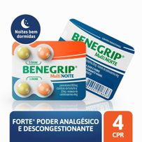 Antigripal Benegrip Multi Noite 4 Comprimidos