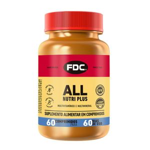 Suplemento Alimentar All Nutri Plus FDC 60 comprimidos