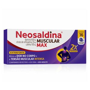 Neosaldina Muscular Max 16 Comprimidos