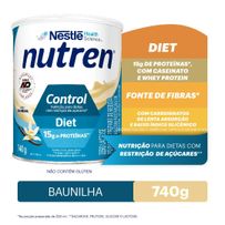 Complemento Alimentar Nutren Control Diet Baunilha 740g