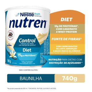 Complemento Alimentar Nutren Control Diet Baunilha 740g