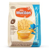 Cereal Infantil Mucilon Arroz e Aveia 600g