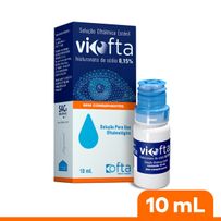 Colírio Viofta 0,15% Ofta Solução Oftalmológico 10ml