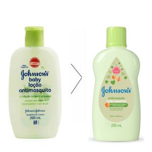 Loção Antimosquito Johnsons Baby 200ml