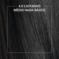 Tinta de Cabelo Biocolor Mini Kit Castanho Médio Nada Básico 4.0