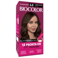 Tinta de Cabelo Biocolor Mini Kit Louro Escuro Clássico 6.0