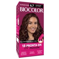Tinta de Cabelo Biocolor Mini Kit Marrom Natural Irresistível 6.7