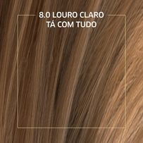 Tinta de Cabelo Biocolor Mini Kit Louro Claro Tá com Tudo 8.0