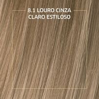 Tinta de Cabelo Biocolor Mini Kit Louro Cinza Claro Estiloso 8.1