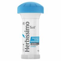 Desodorante em Creme Antiperspirante Herbíssimo Twist Sensitive 45g