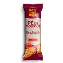 Barra Crocante de Amendoim Banana Brasil Pé de Moleque 20g