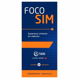 Suplemento Alimentar FocoSim 30 Cápsulas