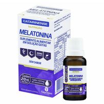Suplemento Alimentar Melatonina em Gotas Sem Sabor 20ml