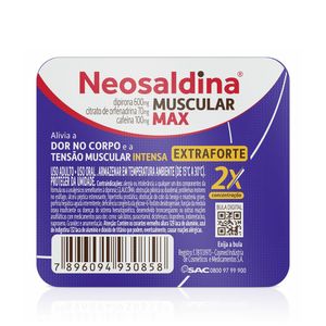 Neosaldina Muscular Max 4 Comprimidos