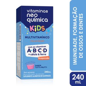 Polivitamínico Vitaminas Neo Química Kids 240ml