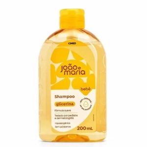 Shampoo Bebê Cimed João e Maria Glicerina 200ml