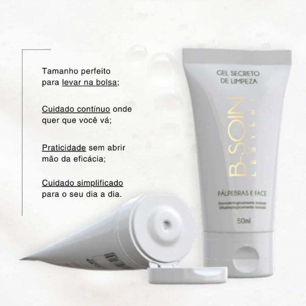 Gel Secreto de Limpeza B-Soin Lesyeux 50ml