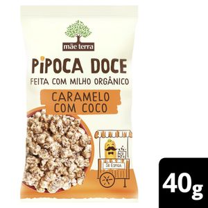 Pipoca Doce Mãe Terra Caramelo com Coco 40g