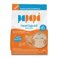 Cereal infantil Papapá Multicereais 500g
