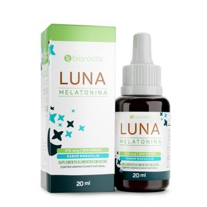 Luna Melatonina 210mcg Sabor Maracujá Bioroots 20ml