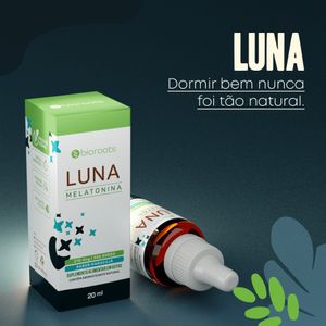 Luna Melatonina 210mcg Sabor Maracujá Bioroots 20ml