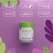 Zinco Quelato 30mg Bioroots 60 Cápsulas