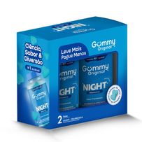 Suplemento Alimentar Gummy Night Framboesa 2 Potes com 30 unidades cada