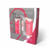 Kit Giovanna Baby Cherry Loção Hidratante 200ml + Body Splash 260ml + Lip Blam 3,5g